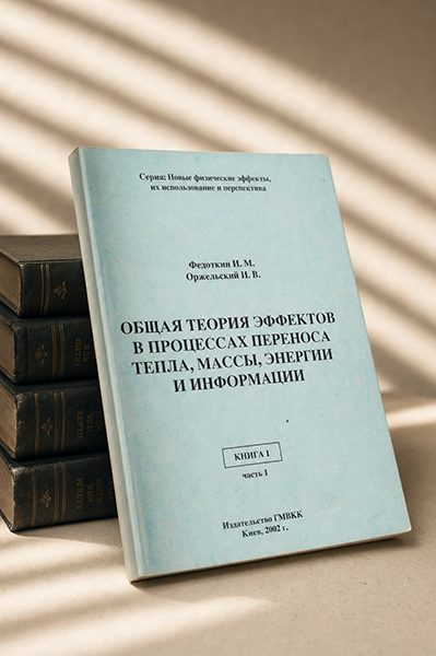 Общая теория эффектов в процессах переноса тепла, массы, энергии и информации. Книга 1 (часть 1)