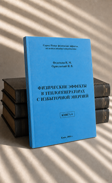 Физические эффекты в теплогенераторах с избыточной энергией. Книга 4
