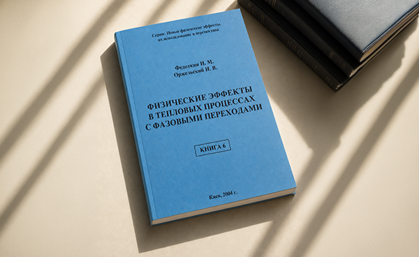 Физические эффекты в тепловых процессах с фазовыми переходами. Книга 6