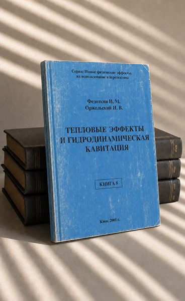 Тепловые эффекты и гидродинамическая кавитация. Книга 8