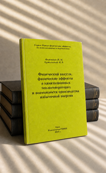 Физический вакуум, физические эффекты в кавитационных теплогенераторах и возможности производства избыточной энергии. Книга 9